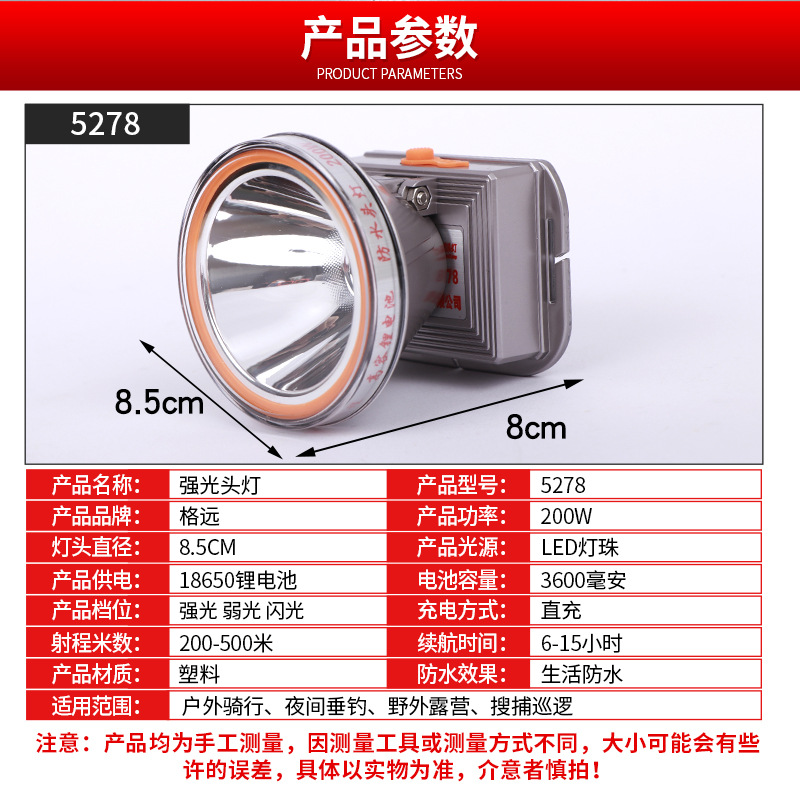 格远 5278 200W