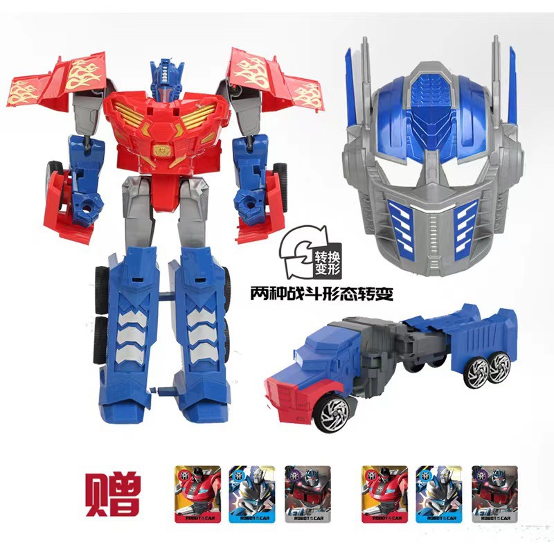 商品详情图_过家家公仔机器人变身车模型TT-13亲子互动面具