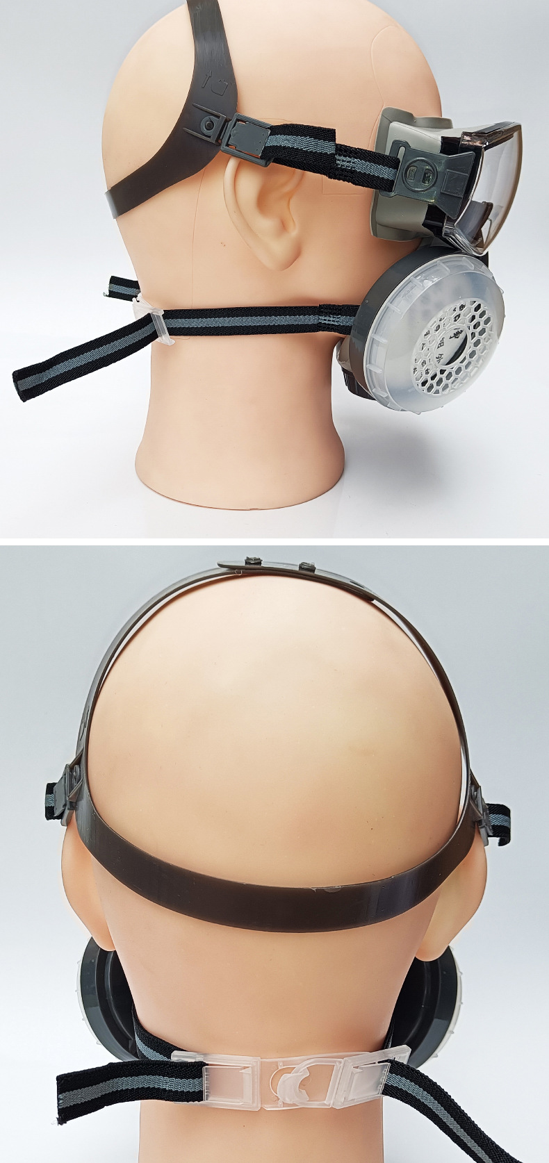 一体式护目防尘面罩防工业粉尘面具装修打磨灰尘煤矿防