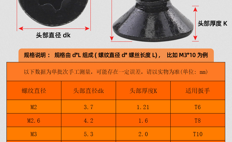 304不锈钢镀黑锌沉头防盗梅花自攻螺丝_03_14.jpg