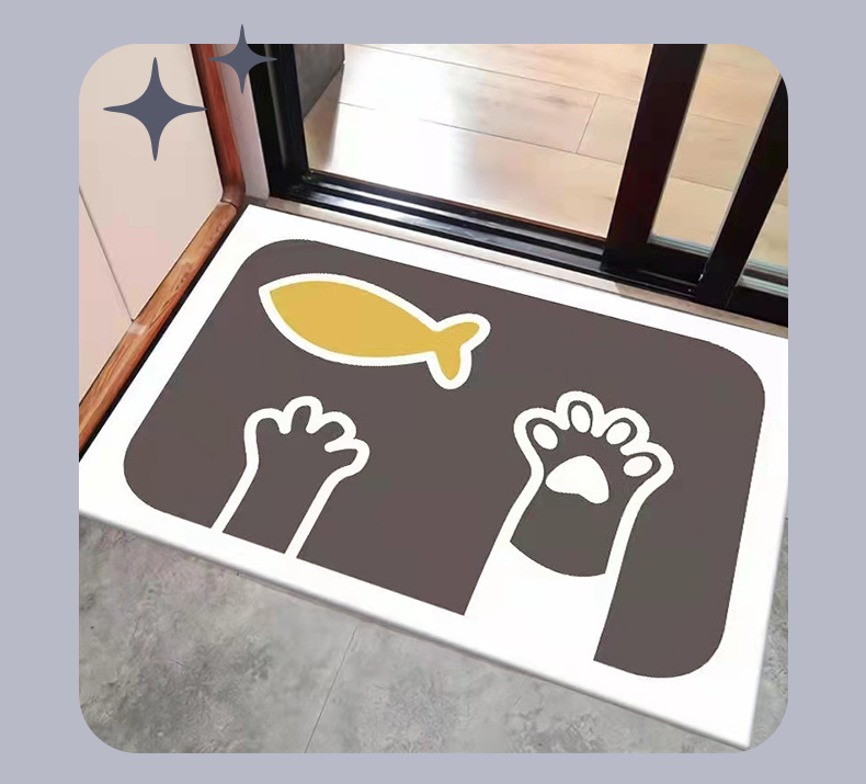 科技绒地垫,吸水地垫,浴室速干地垫,卫生间门垫,吸水脚垫