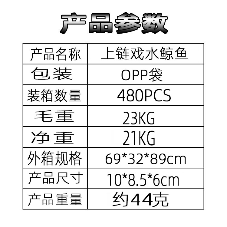 常规产品参数表