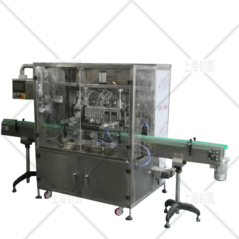 100ml十头液体灌装机4