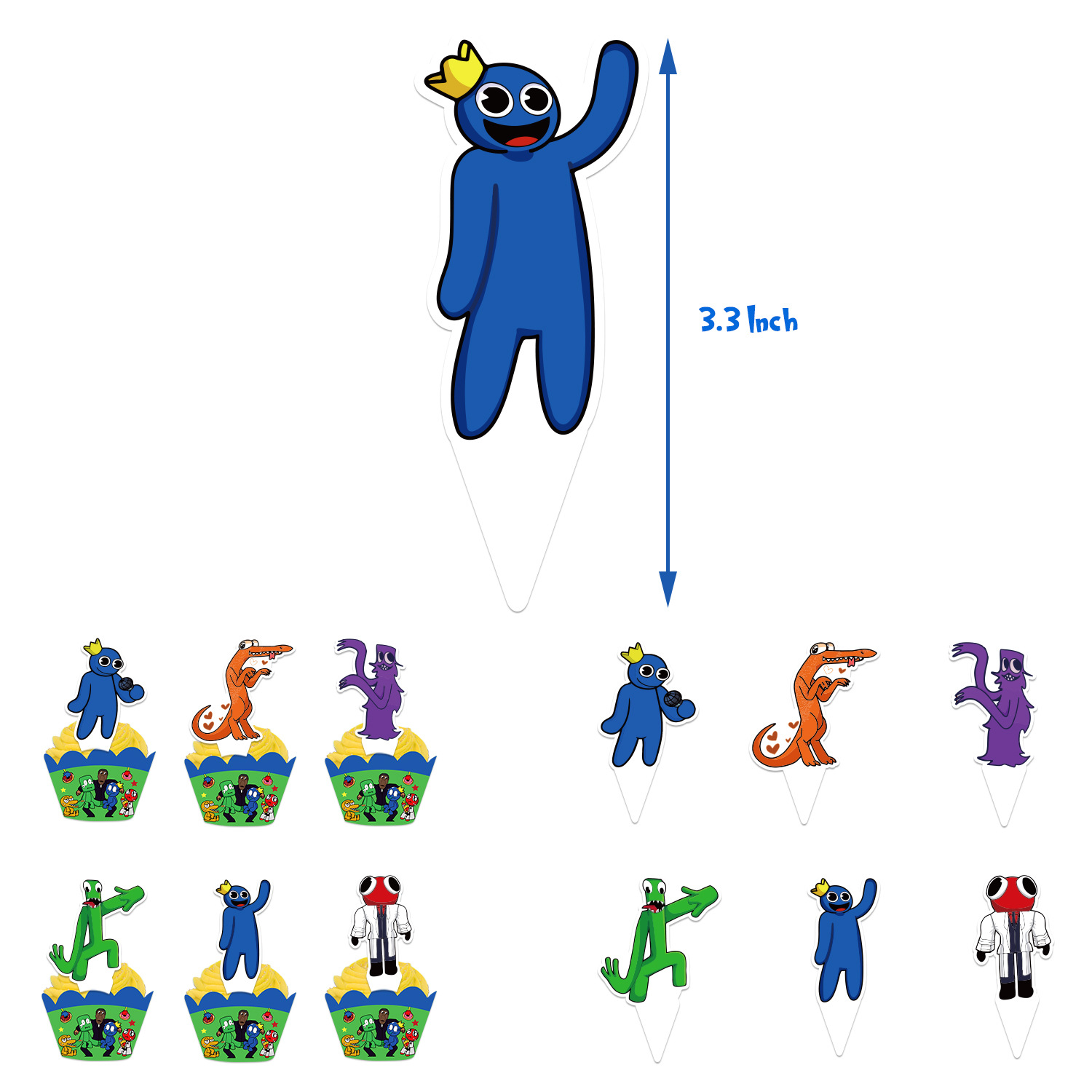 YL彩虹朋友小插排