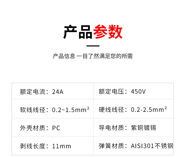 三进三出接线端子