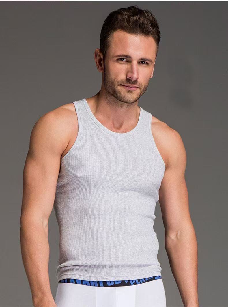 苍南县鸿意纺织有限公司13282773919小李男士粗螺纹背心