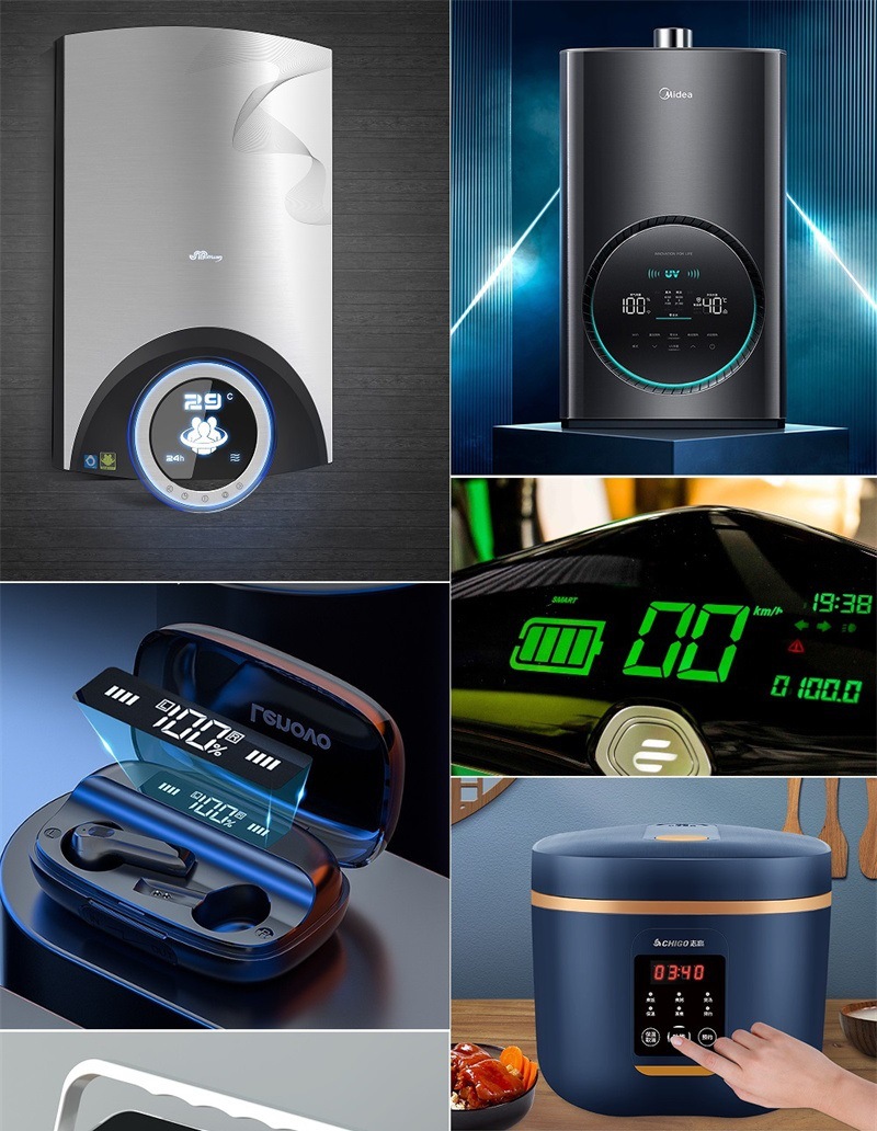 深圳直发美发器温度数码管电饭锅空气炸锅温控器空气净化器led数码管生产厂家