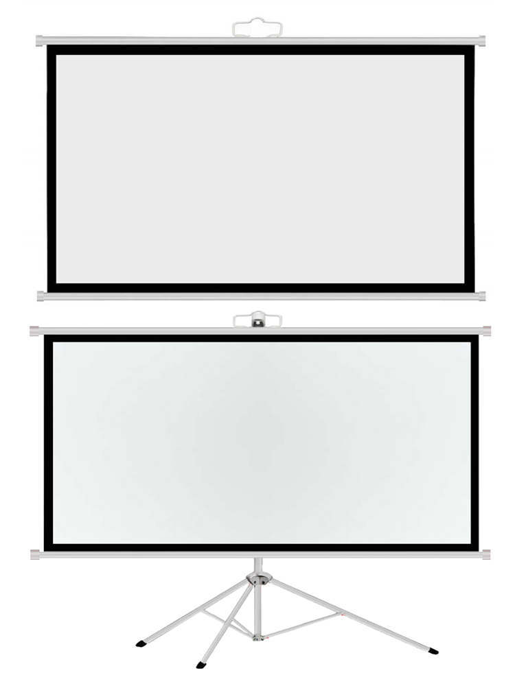 高清支架幕布607284寸100寸120寸150寸