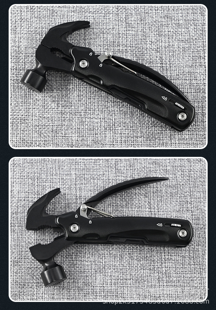 全黑铝片柄斧头锤_08