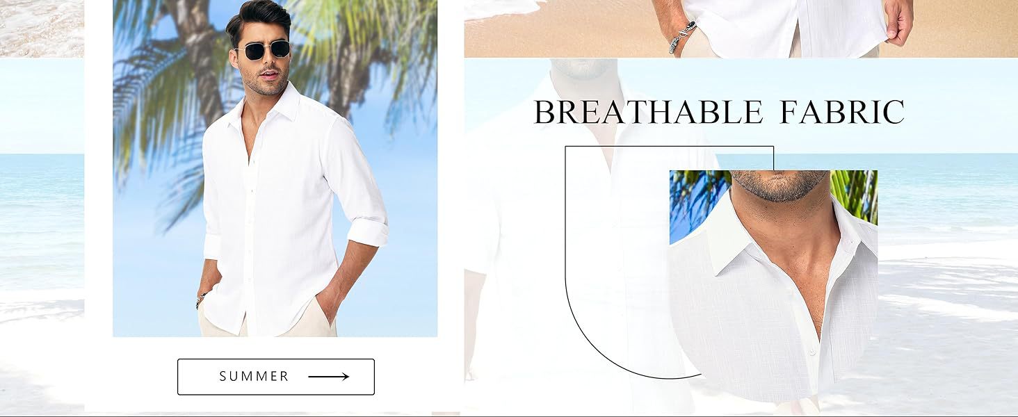 beach line shirts for men
