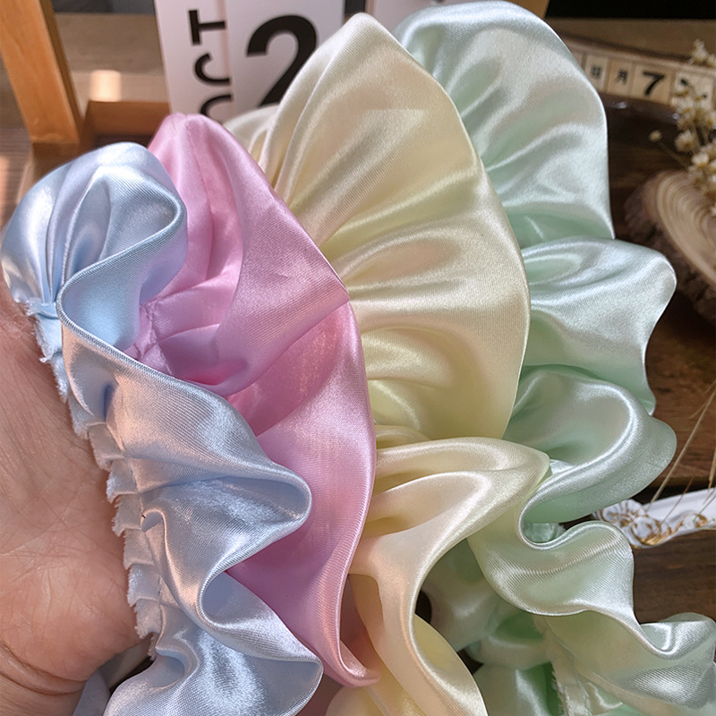 5.5cm双层色丁布打折密皱窗帘家纺坐垫靠垫毯子围