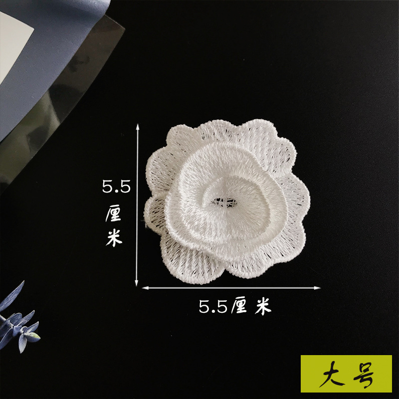 大号-白色-宽5.5cm，高5.5cm