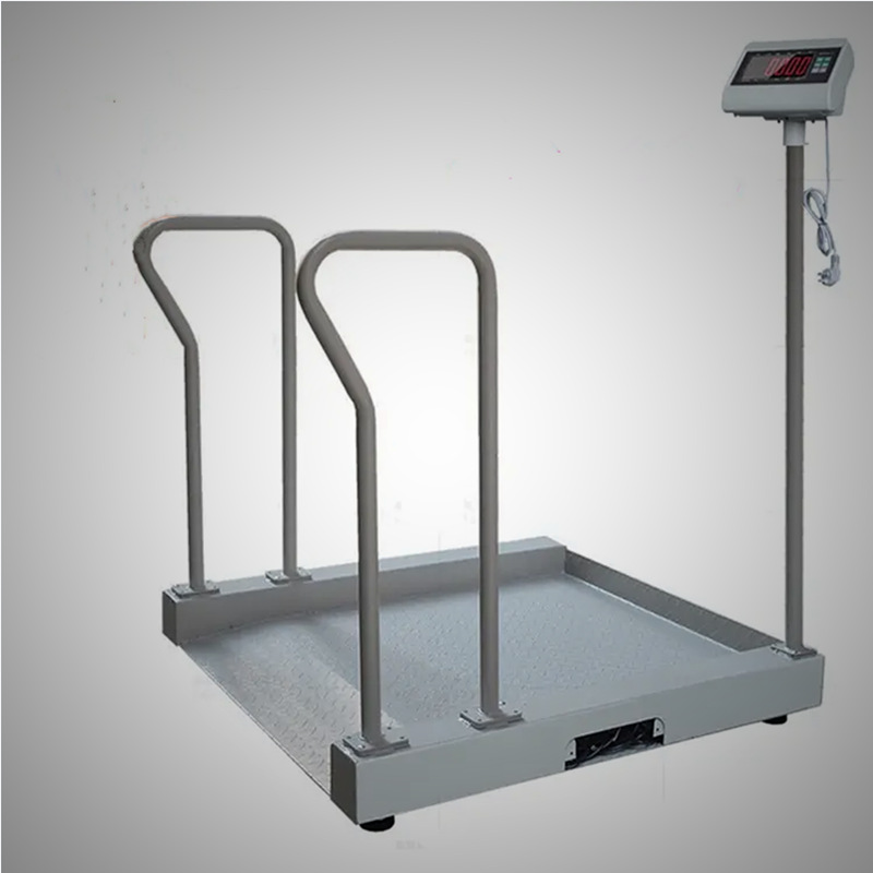 350KG轮椅磅秤400公斤透析人体电子秤