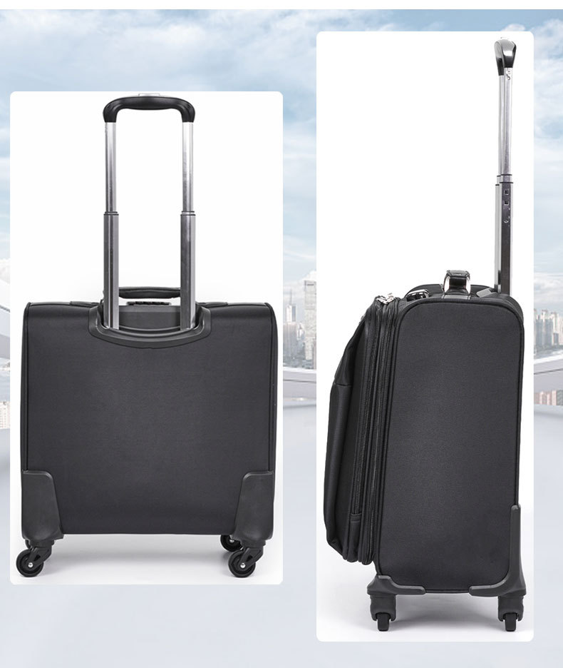 牛津布拉杆箱男现货16寸航空登机箱商务旅行箱18寸拉杆行李箱批发