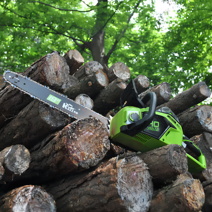 KZ450Li凯姿充电电锯16寸（20Ah双背包电池+双链条