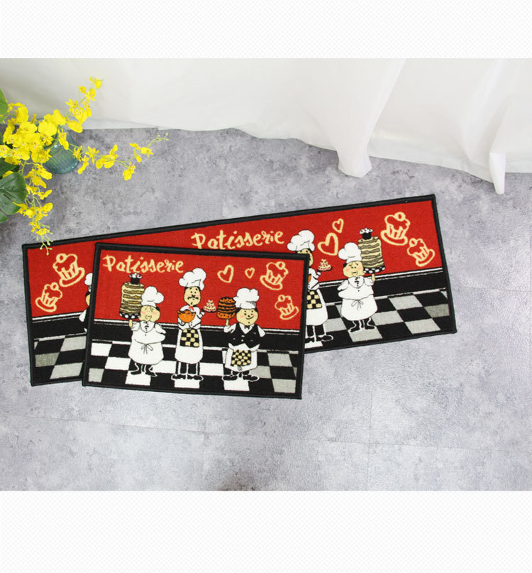 厨房地毯卡通厨师厨房垫防滑吸水可机洗_10.jpg