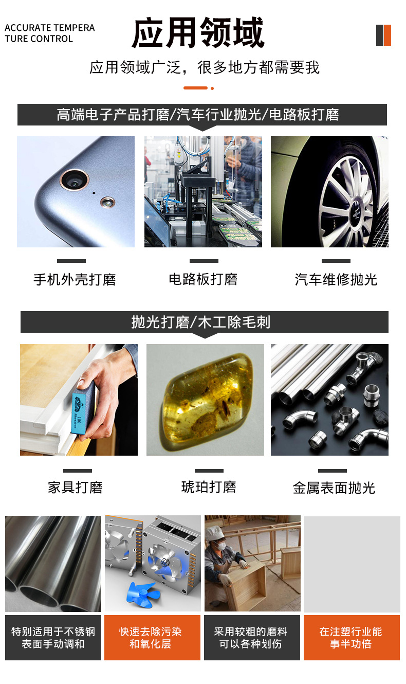 蓝色蓝砂双面海绵砂块_07