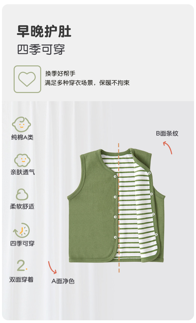 棉毛双面马甲-绿色条纹_03