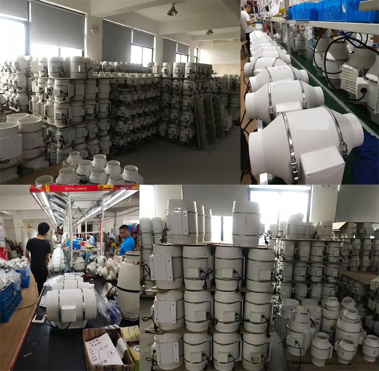 塑料同轴车间生产图