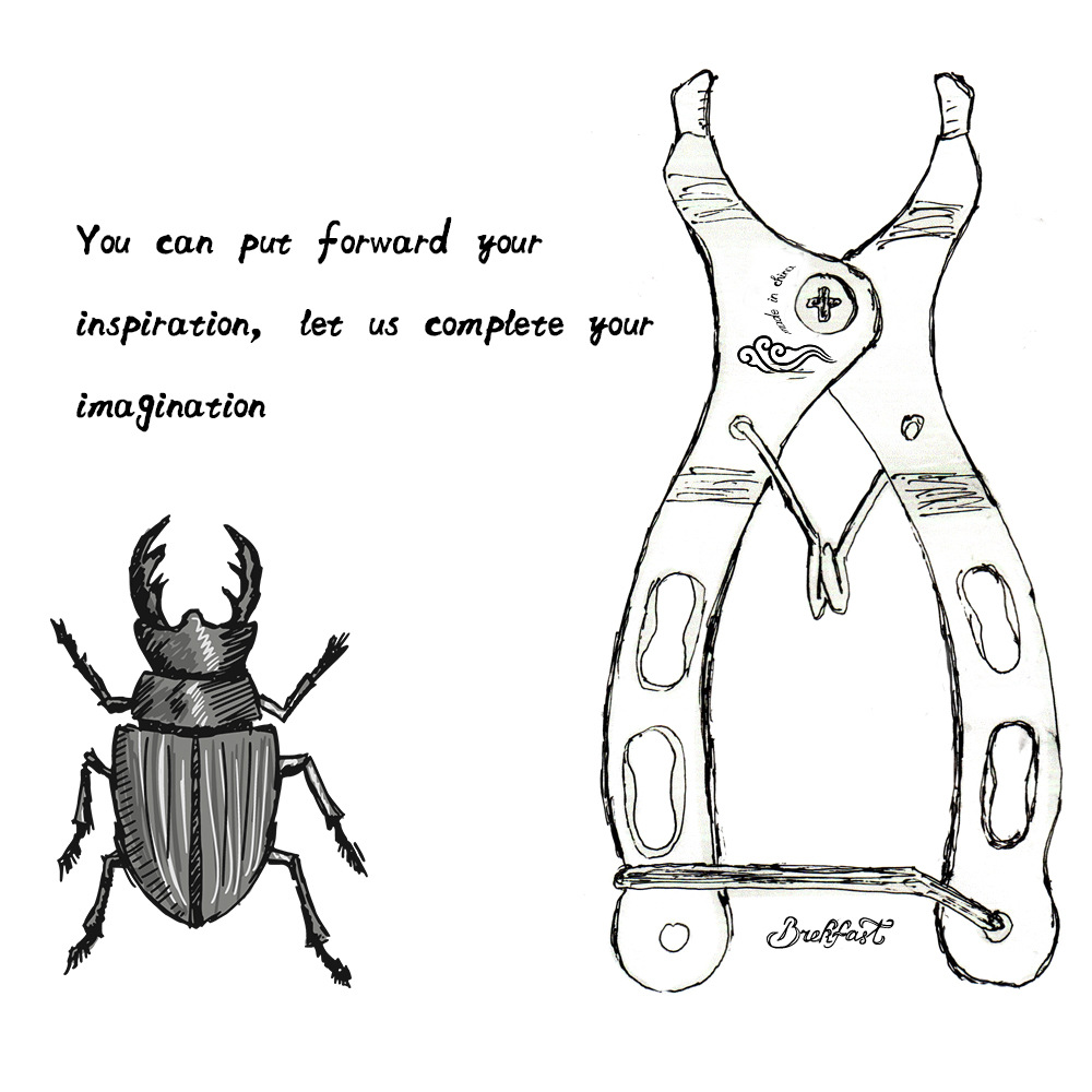 TL-25A-B链条扣开闭钳