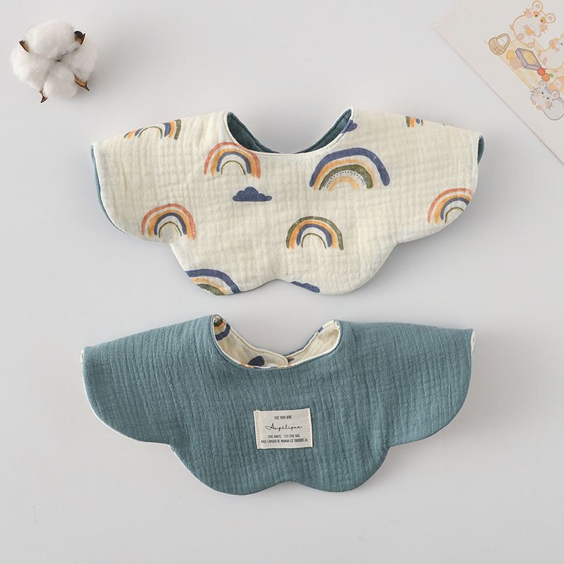 油画彩虹+牛仔蓝