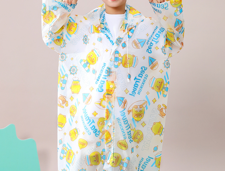 儿童印花雨衣内装_02