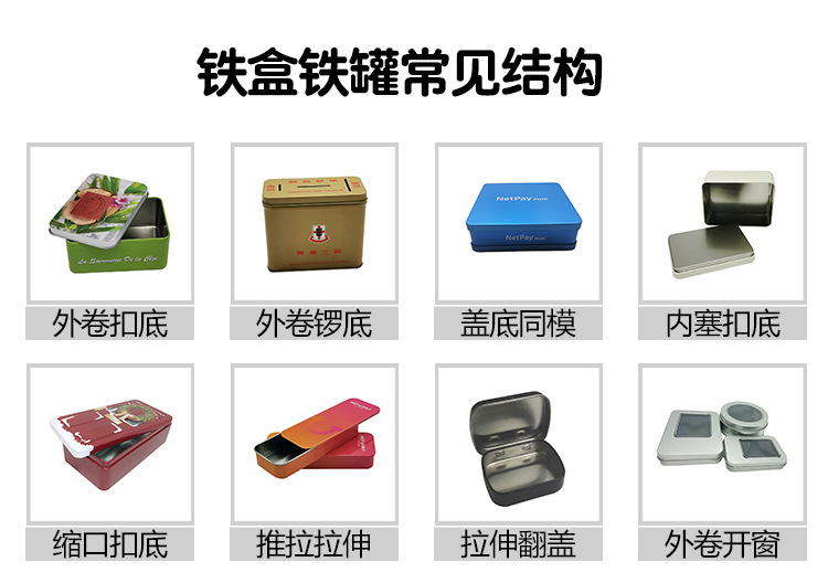 铁盒常见结构