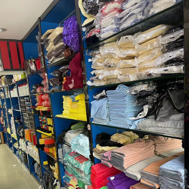 汽车美容DA抛光机汽车漆面打磨自粘式斜边平面海绵抛光盘研磨中