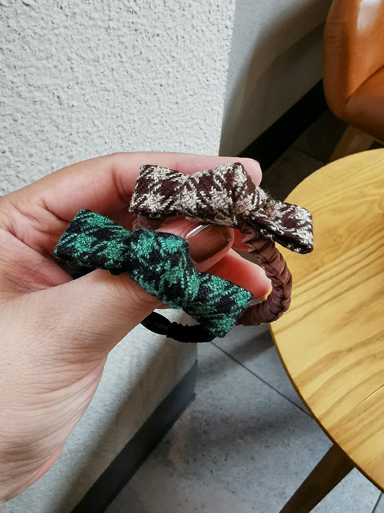 简约蝴蝶结头绳