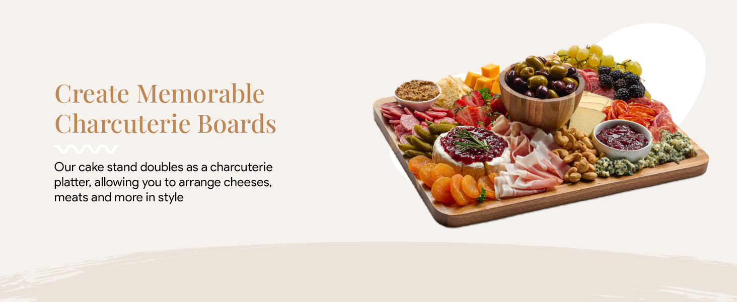 相思木蛋糕托盘甜品展示高脚餐盘摆台架木制透明盖实木甜品托盘