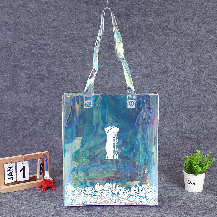 PVC镭射手提袋