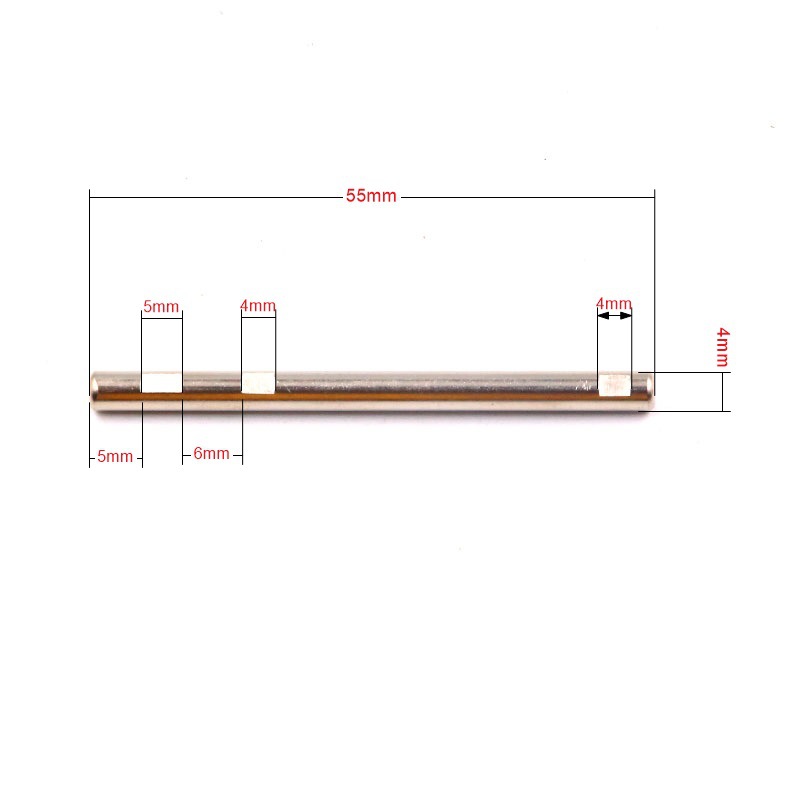 4-55MM带三个扁位