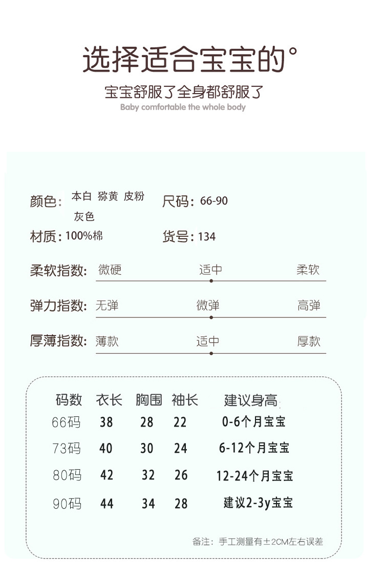 尺码信息