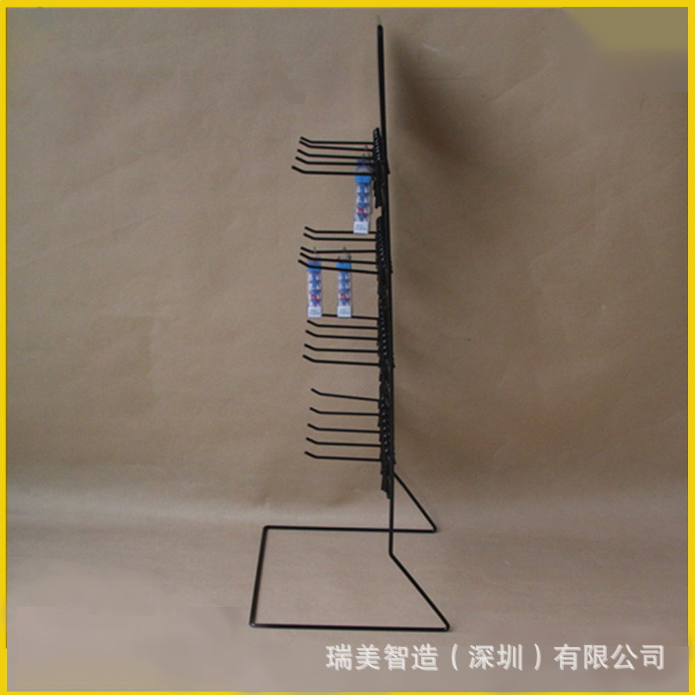 定做金属简易 钥匙扣指甲钳挂钩展示架