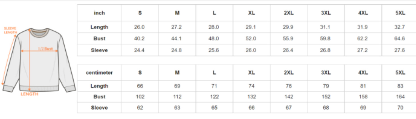 夹克外套尺码表