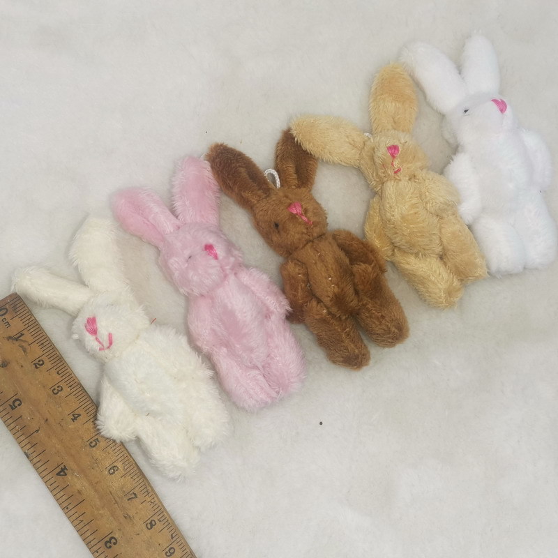 6cm long plush rabbit 9