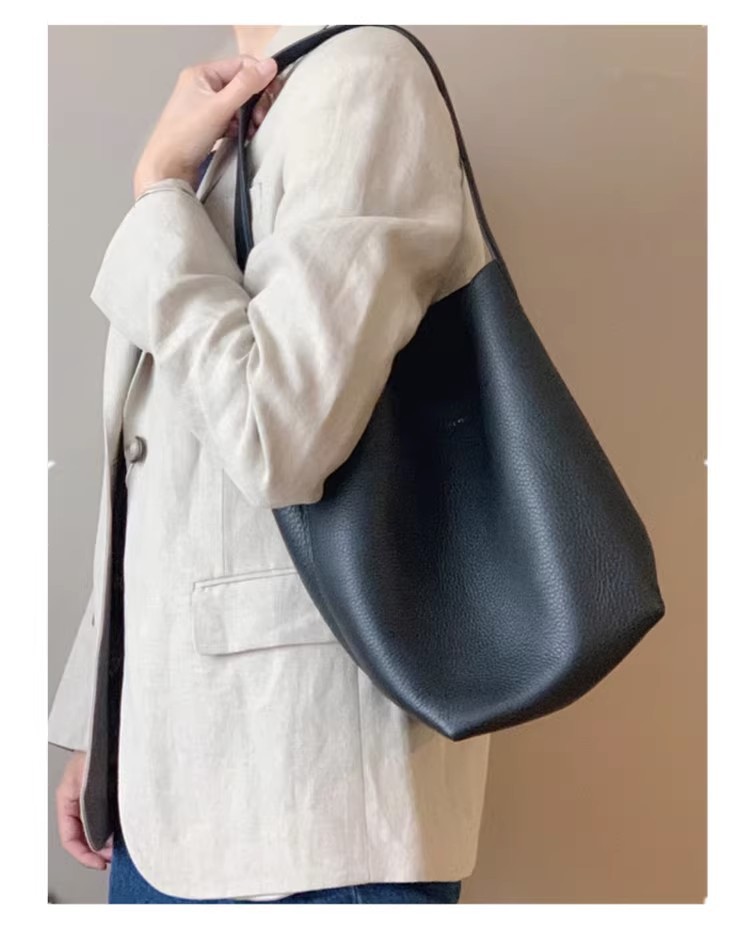 欧美风真皮大容量时尚包包