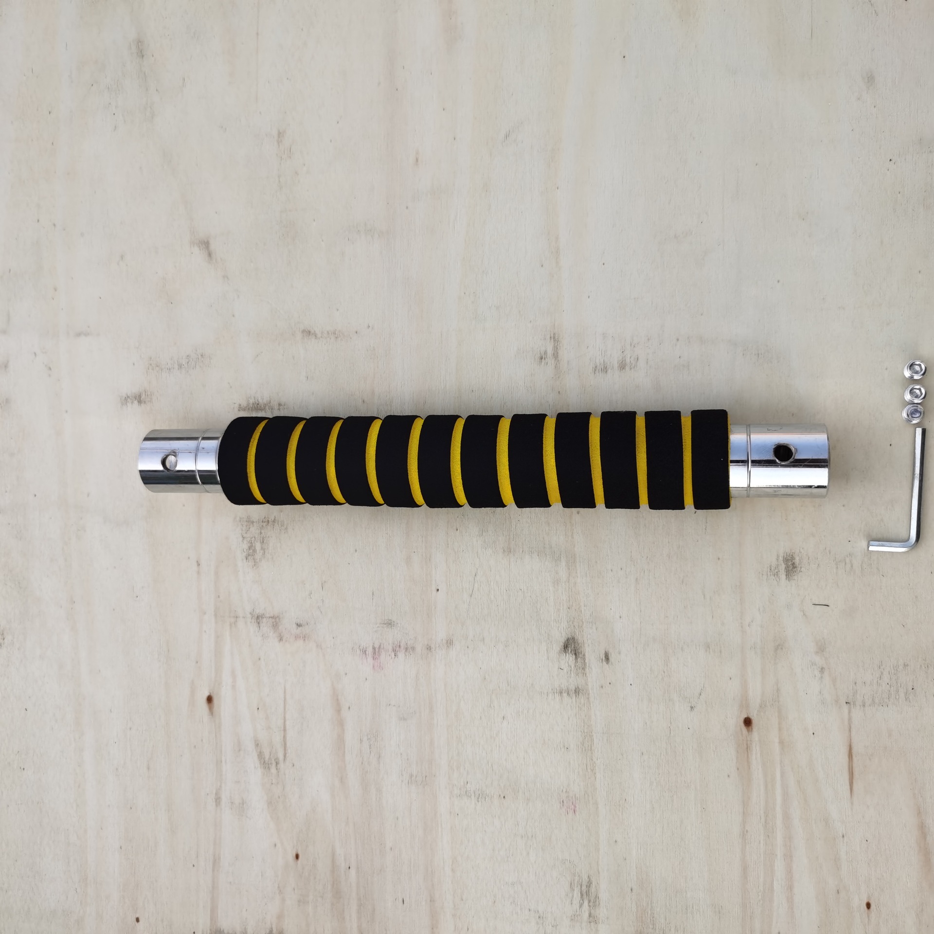 电镀哑铃的杆子连接器螺母 (3)