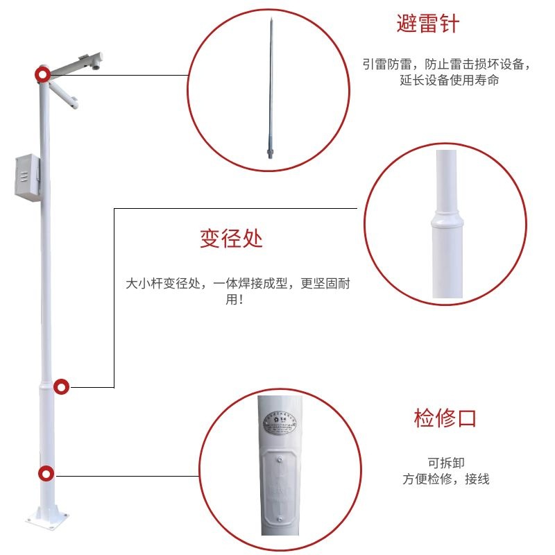 监控立杆详情01