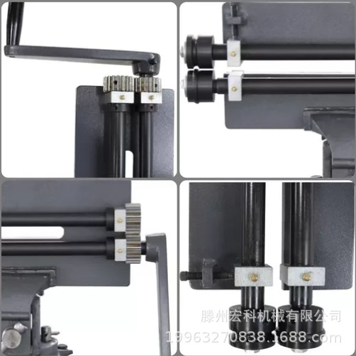 出口型RM12 手动金属回转压边机辘线机