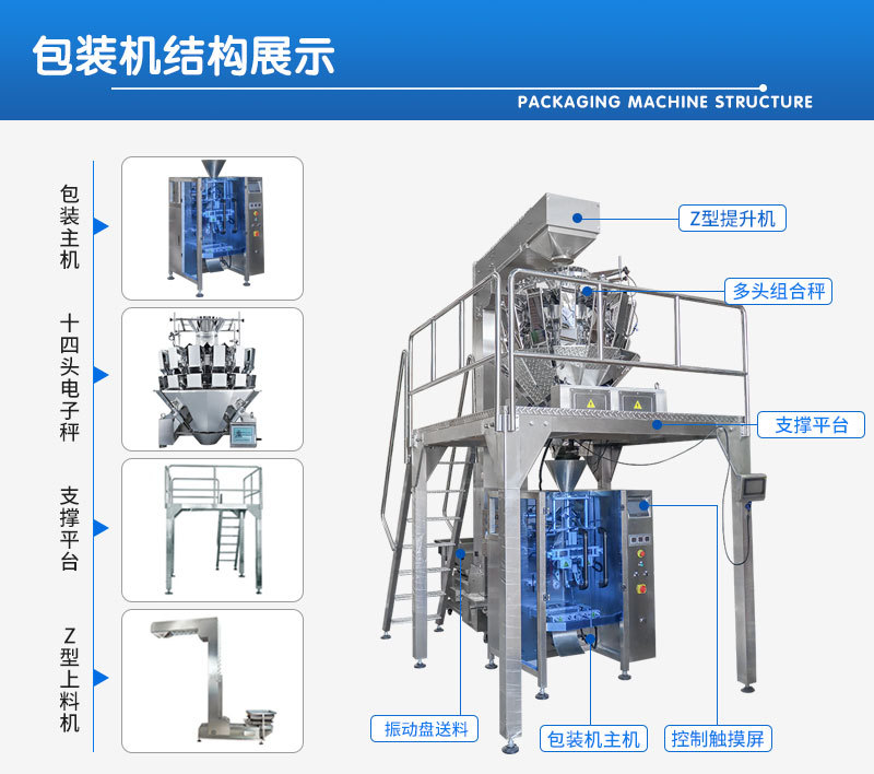 通用十四头称颗粒包装机详情_04