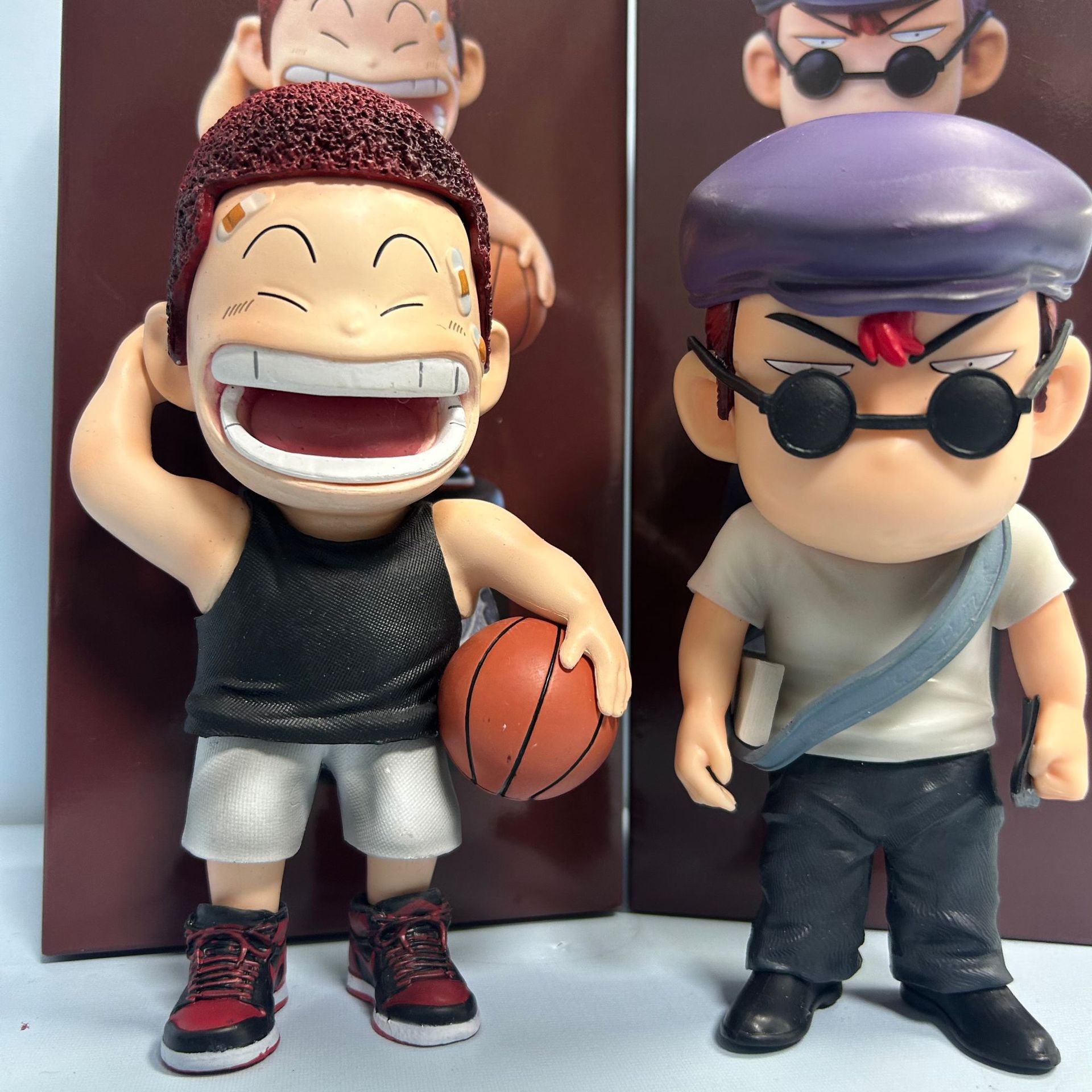 灌篮高手 Q版 带底座 憨憨樱木 乔装樱木 摆件 公仔模型