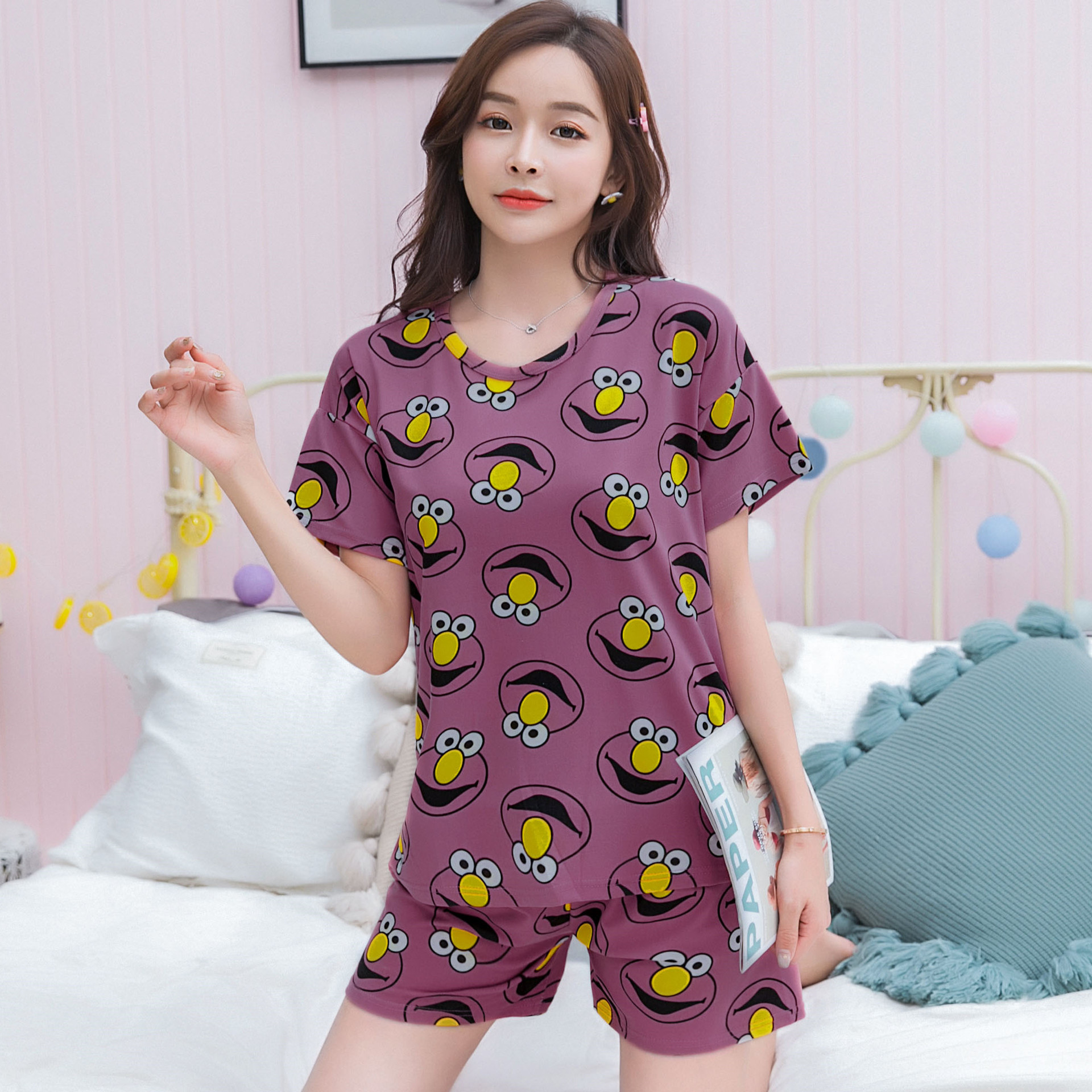 （262）芝麻街-豆沙-短