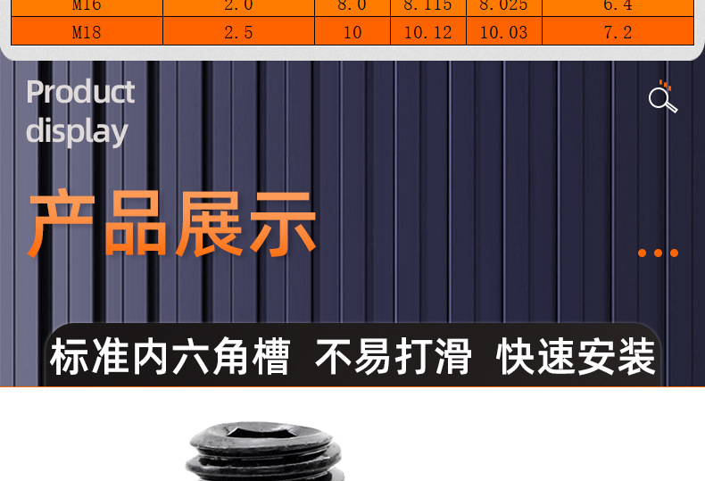 304不锈钢镀黑锌内六角平端机米螺丝_03_14.jpg
