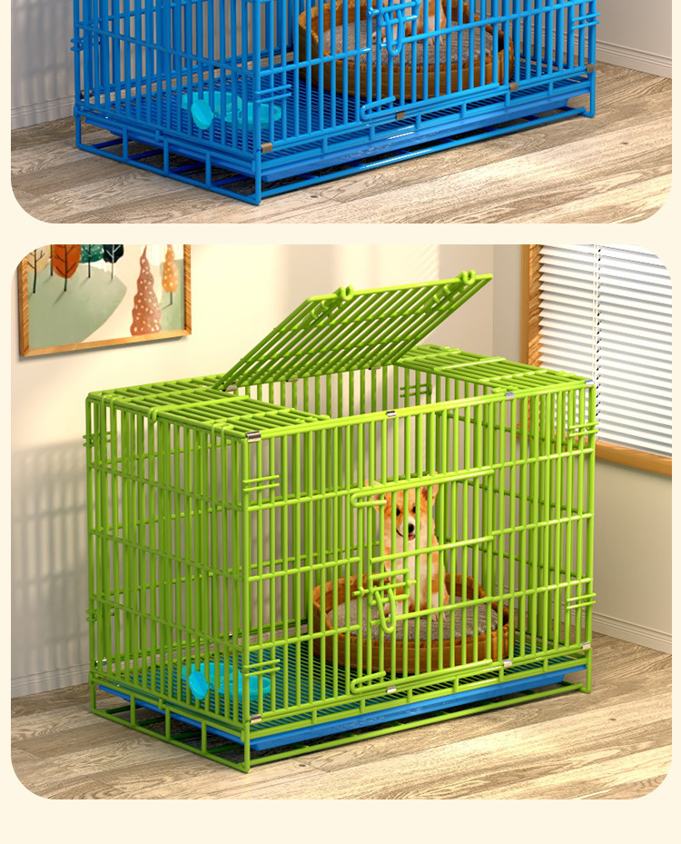 折叠猫狗通用笼_20