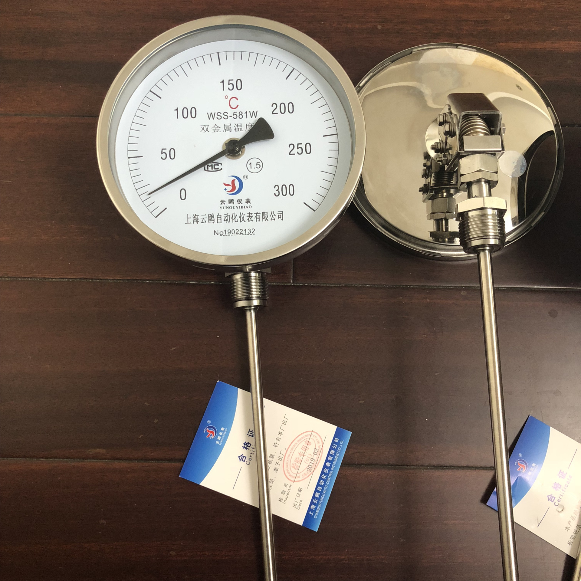 WSS-582远传双金属温度计WSSN-482