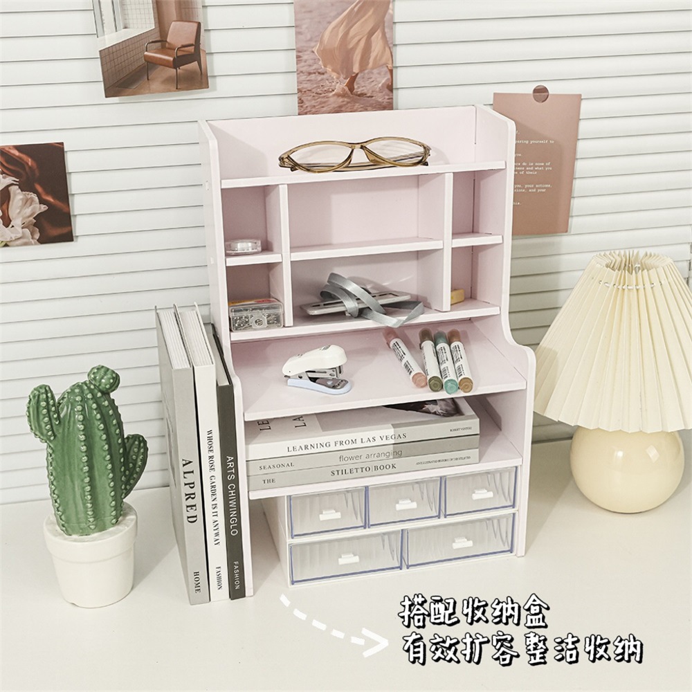 桌面格子文具架2