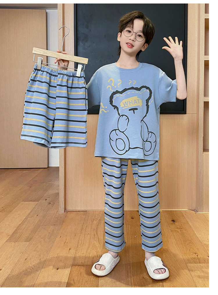 复制_儿童睡衣男童夏季纯棉薄款三件套装小男孩中.jpeg