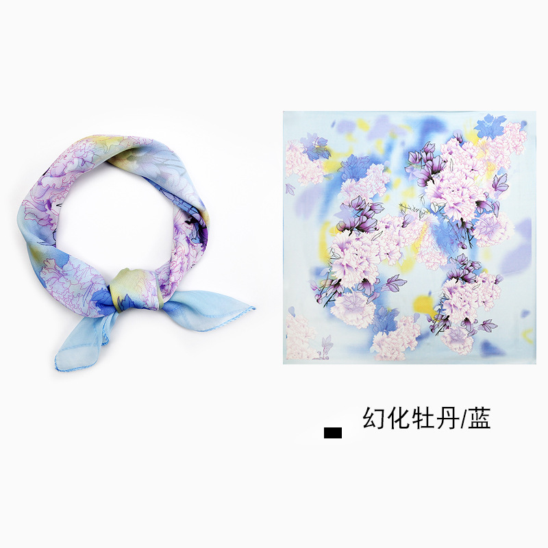 幻化牡丹蓝