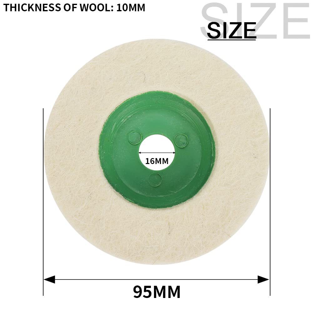 4寸羊毛轮